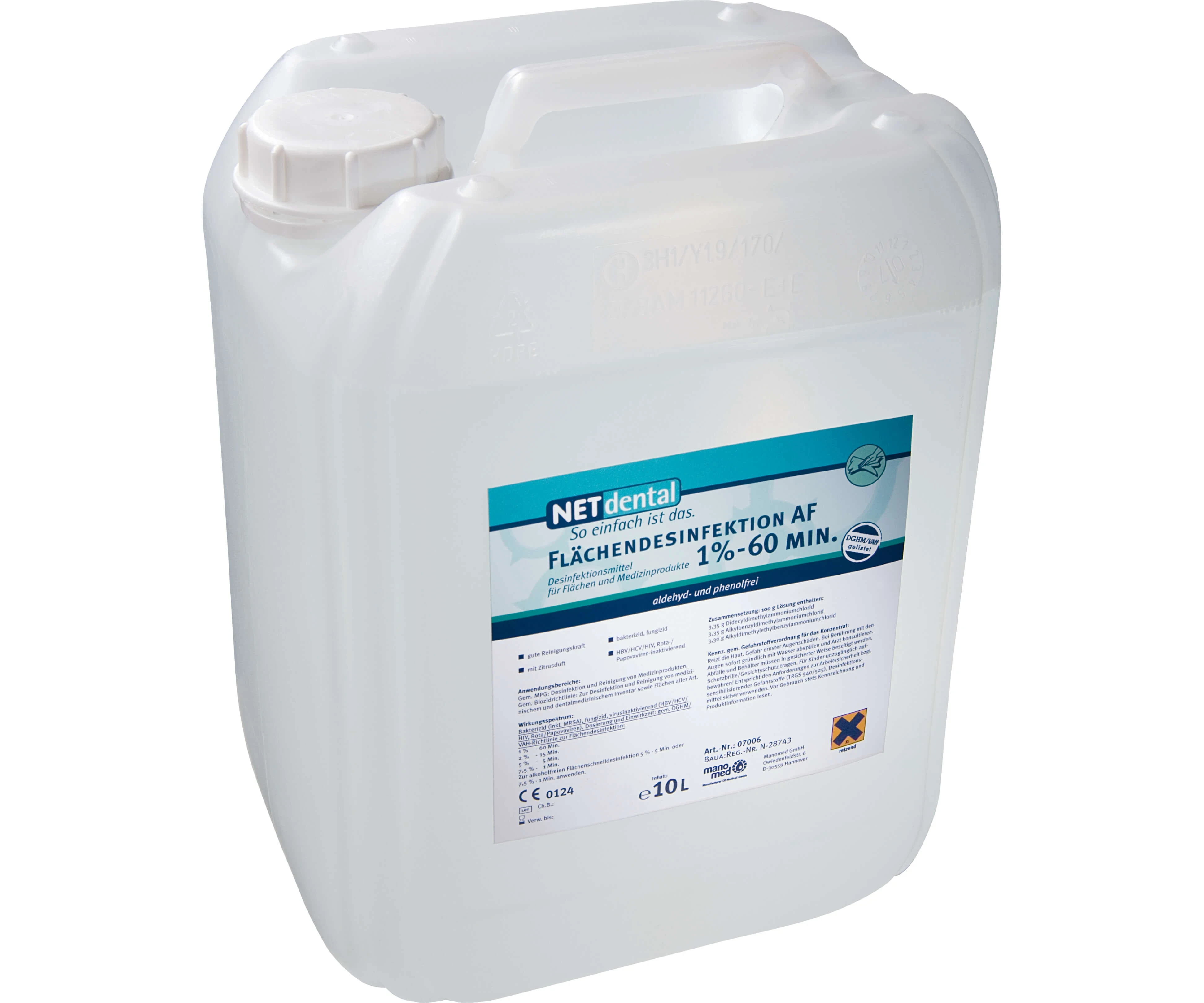 LiKe Flächendesinfektion Konzentrat Kanister, 10 Liter