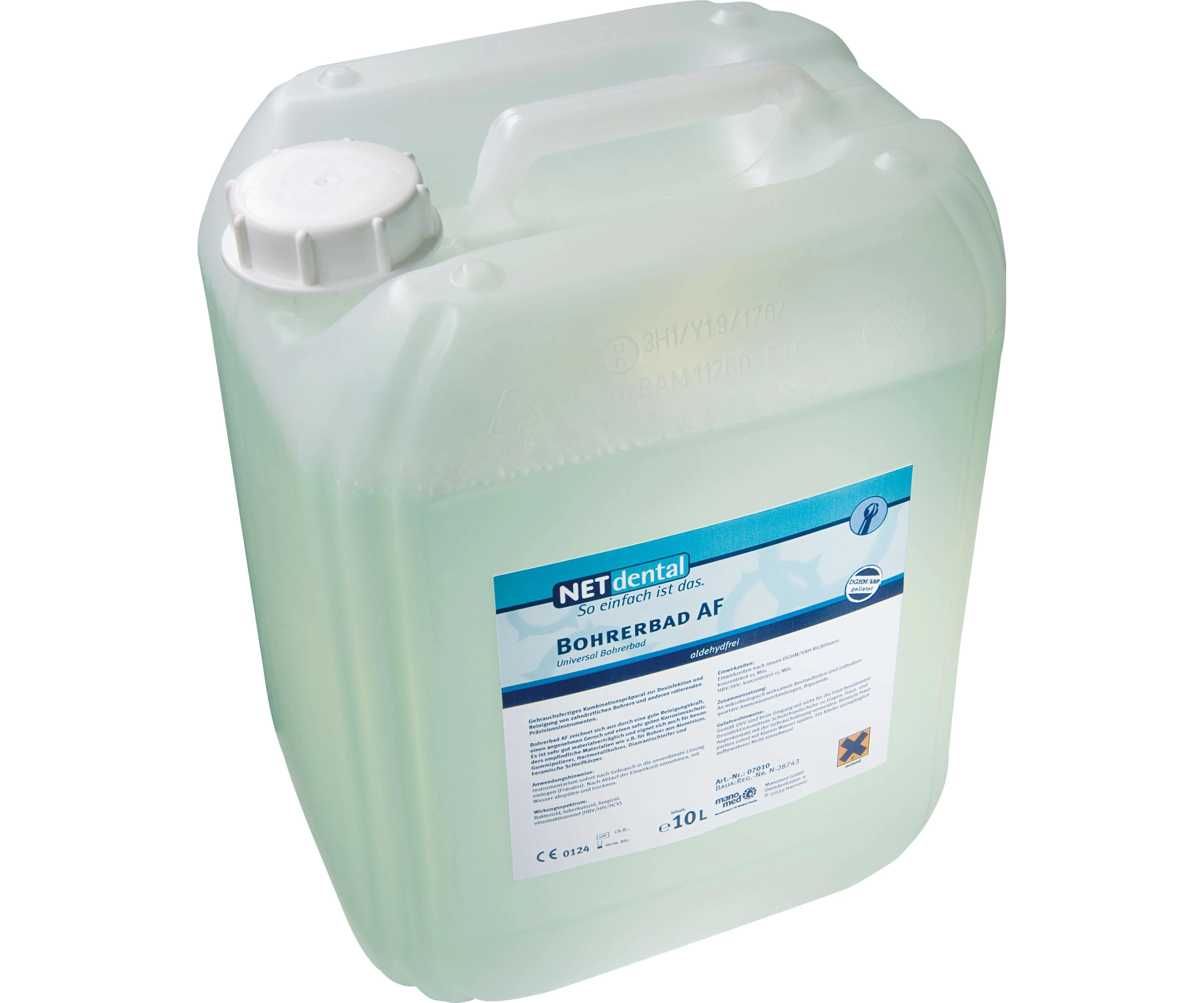 LiKe Bohrerbad Kanister, 10 Liter