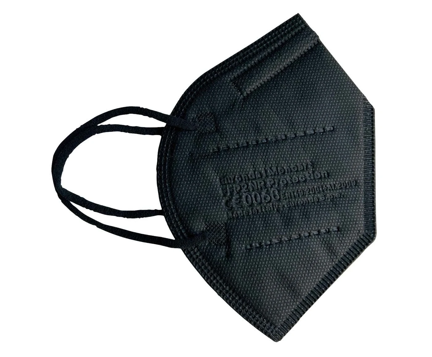 Monoart FFP2 Masken, NR Protection Box, schwarz, Packung à 10 Stück