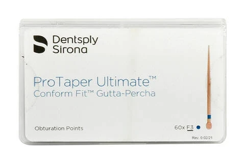 ProTaper Ultimate Conform Fit Guttaperchaspitzen, Größe F3, Packung 60 Stück