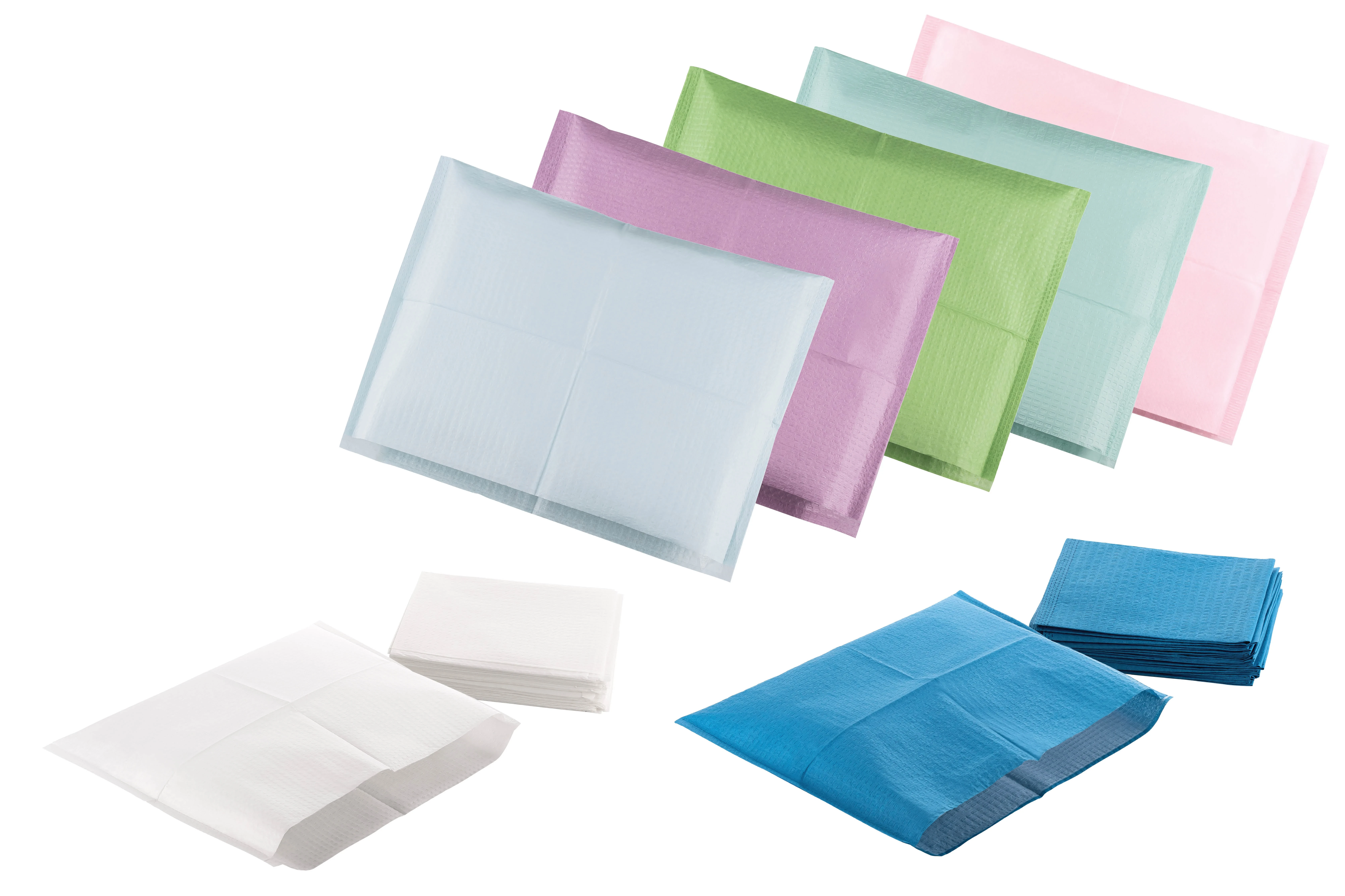 | ORBIS Kopfschutztaschen, Einmalartikel Praxis, Farbe cedro, Format 25 x 33 cm, Karton 500 Stück Stück