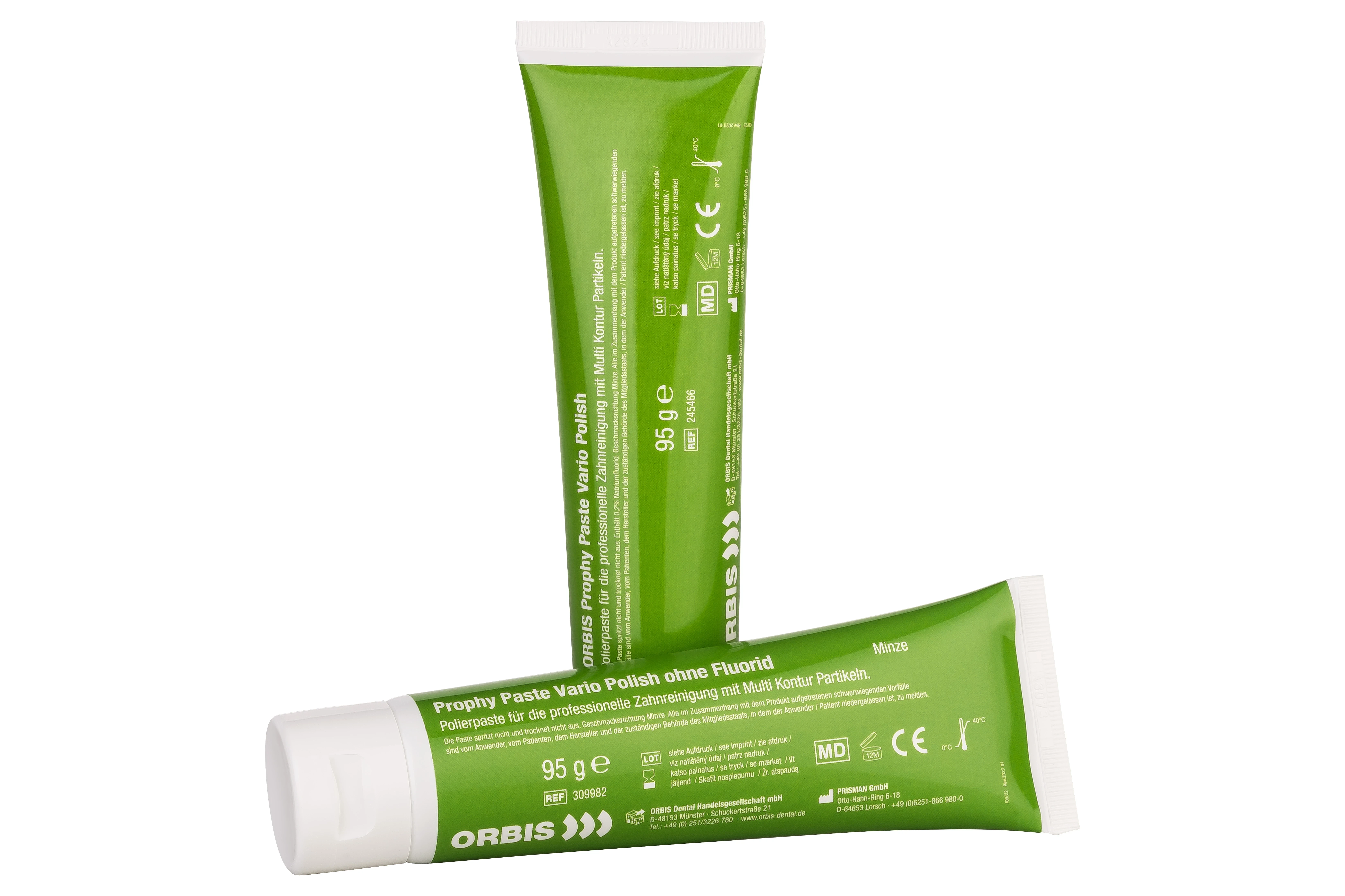 ORBIS Prophy Paste Vario Polish ohne Fluorid Tube 95g