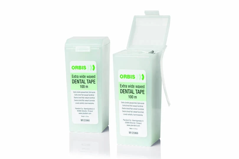 ORBIS Zahnseide gewachst extra breit 100m-Rolle