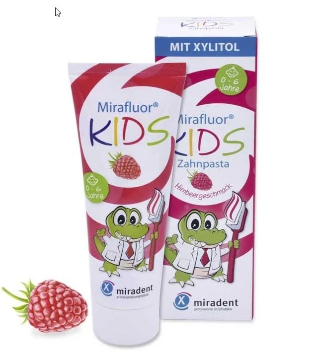 mirafluor KIDS Zahnpasta Tb