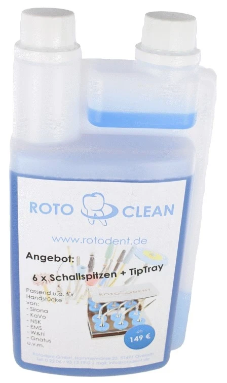 1 Liter Bohrerbad Konzentrat Roto-Clean, Roto-Clean, 1 Packung à 1 Liter Bohrerbad Konzentrat