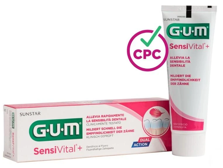 GUM SensiVital+ Zahnpasta 75 ml Zahnpasta