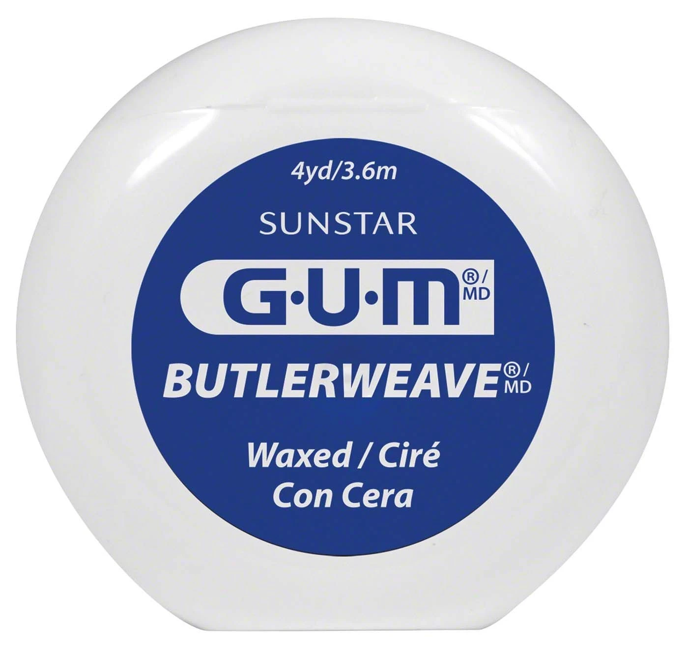 GUM BUTLERWEAVE Spenderbox 3,6 m Webseide gewachst
