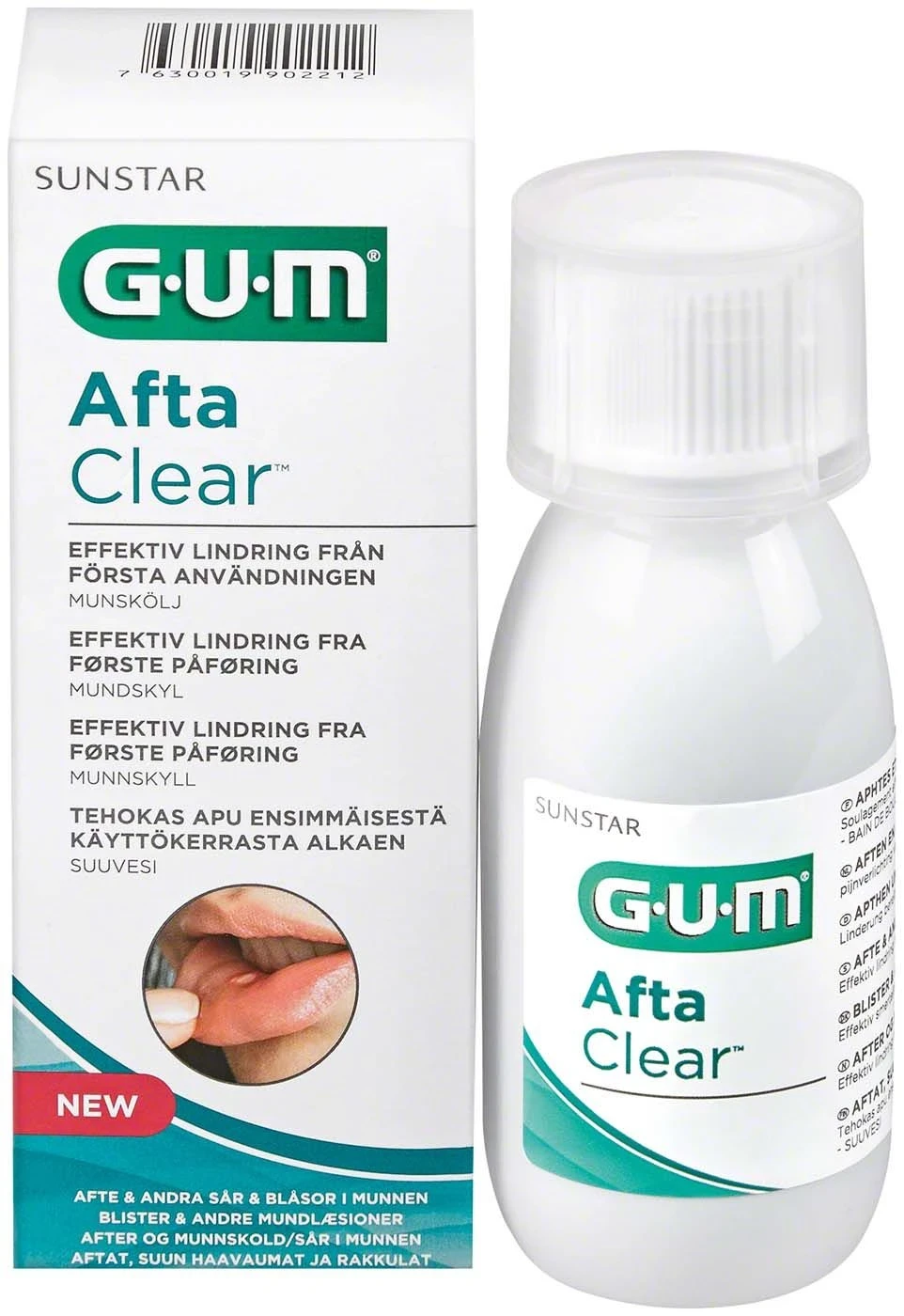 GUM AftaClear Mundspülung 120 ml