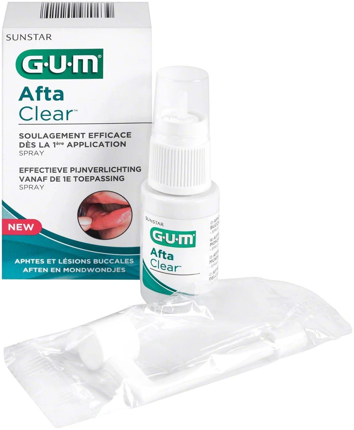 GUM AftaClear Spray Sprayflasche 15 ml