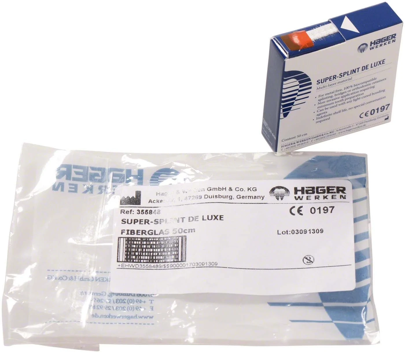 SUPER-SPLINT DE LUXE FIBERGLAS 1 Stück