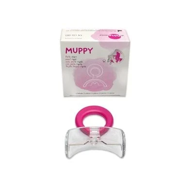 MUPPY Perle, Größe I, transparent, starr, 1 Stück