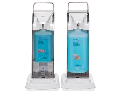 Universal-Präparatespender Touchless Tischständer, aus Kunststoff mit Schale, 1 Stück