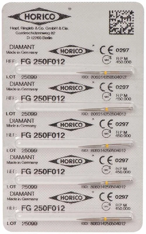 HORICO FG-Diamanten 250F012, 5 Stück