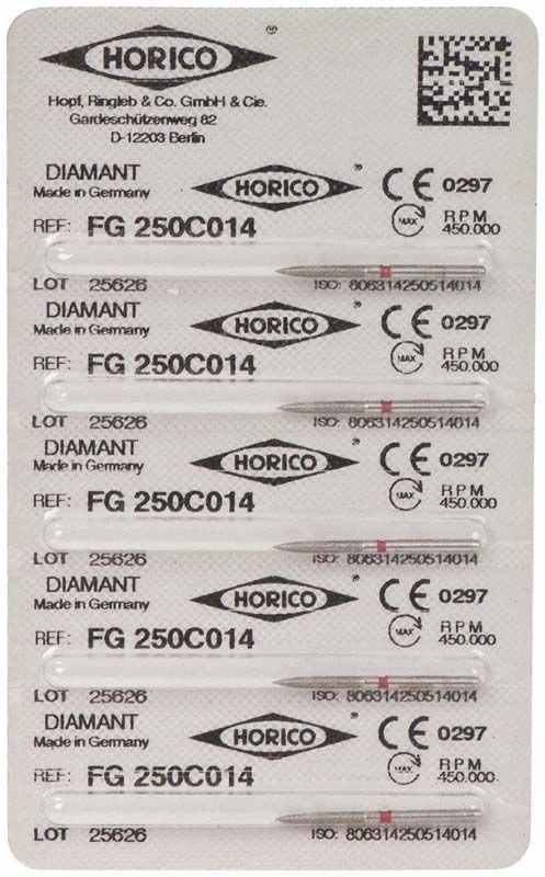 HORICO FG-Diamanten 250C014, 5 Stück