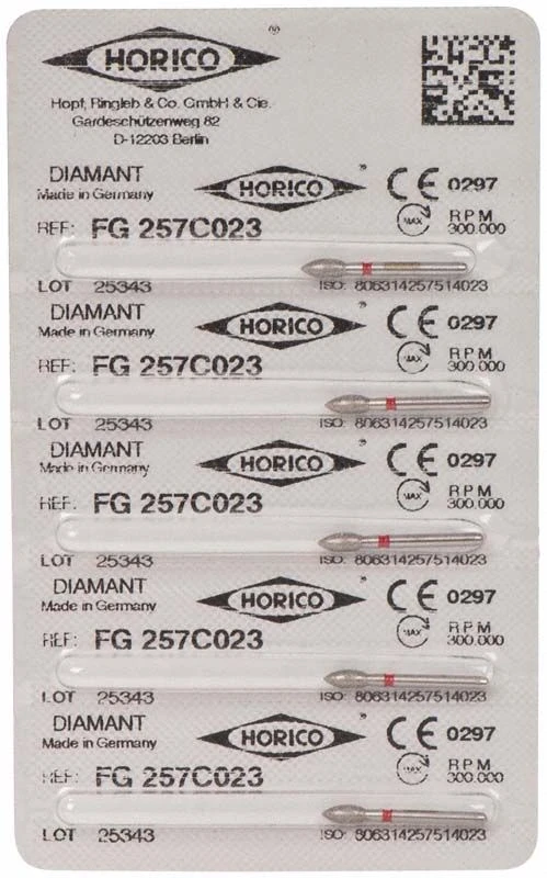 HORICO FG-Diamanten 257C023, 5 Stück