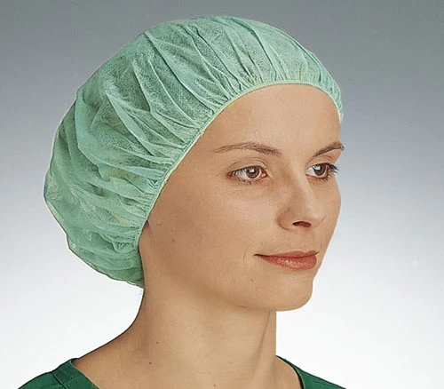 Foliodress Cap Comfort Universal, grün, Packung à 100 Hauben