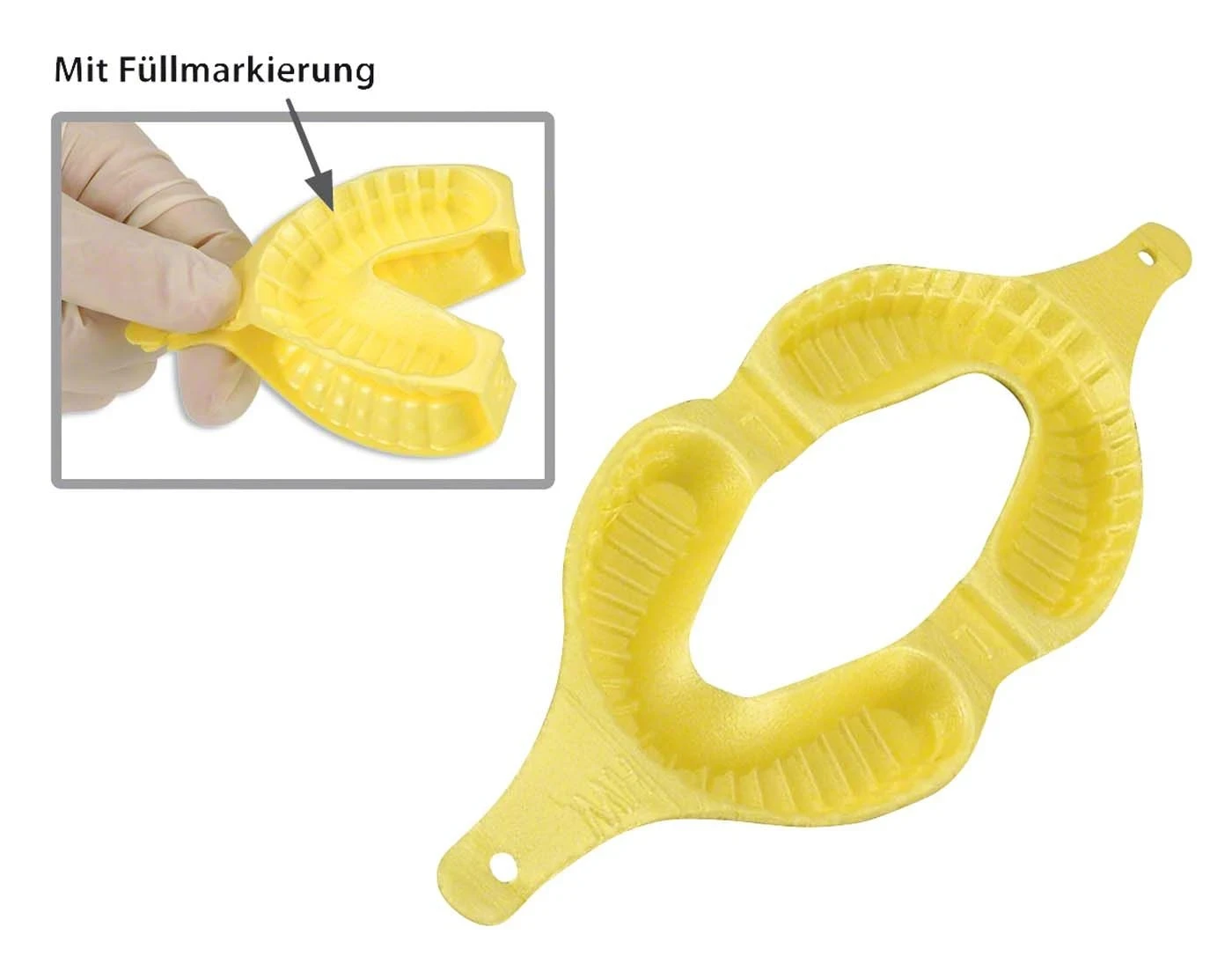 Applikationslöffel Mirafluor-Tray, mittel, Packung à 50 Stück