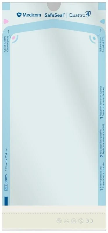 Self-Seal Sterilisationsbeutel 134x254mm