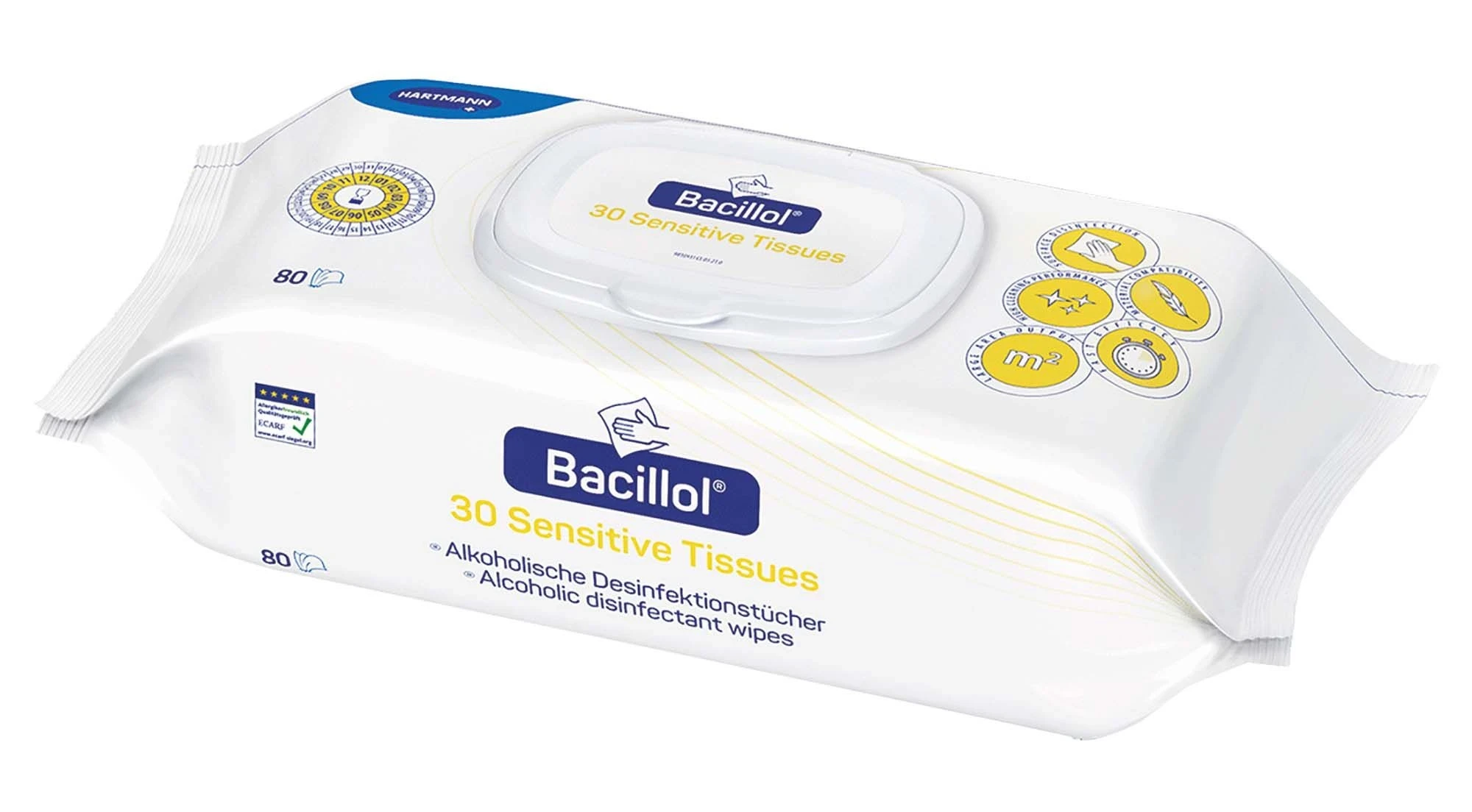 Bacillol 30 Sensitive Tissues, Packung à 80 Tücher