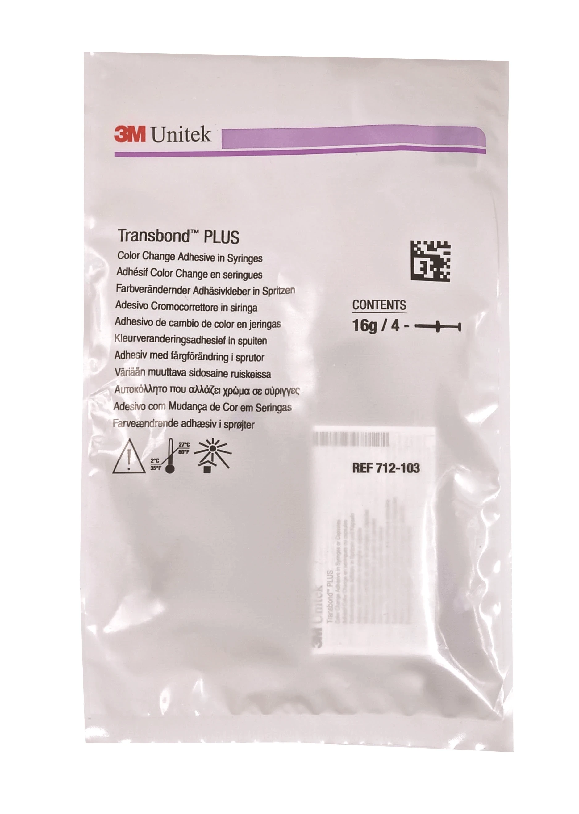 Transbond PLUS Color Change, Adhesive Syringe Refill(4ea/Pk), 4 Stück