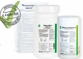 MinutenWipes 50 - StarterSet 2 Spenderboxen leer, 2 Nachfüllbeutel