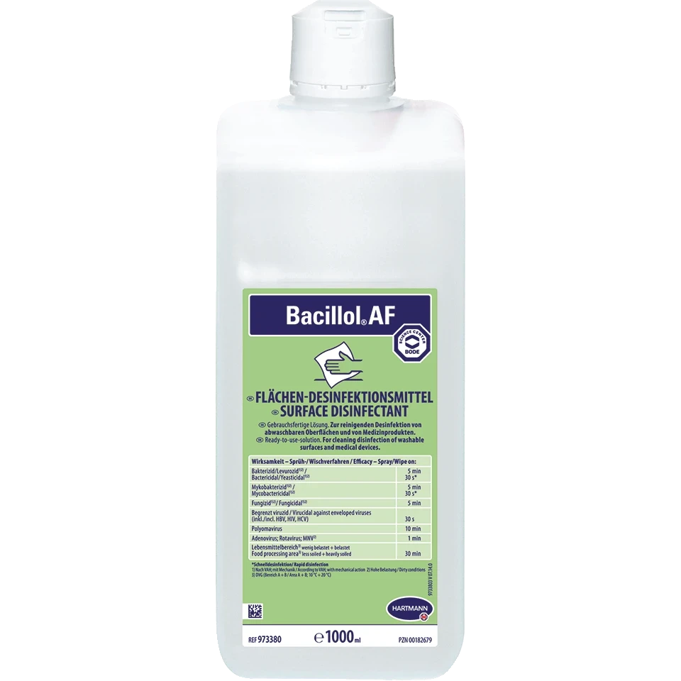 Bacillol AF, Flächendesinfektionsmittel, Flasche à 1 Liter