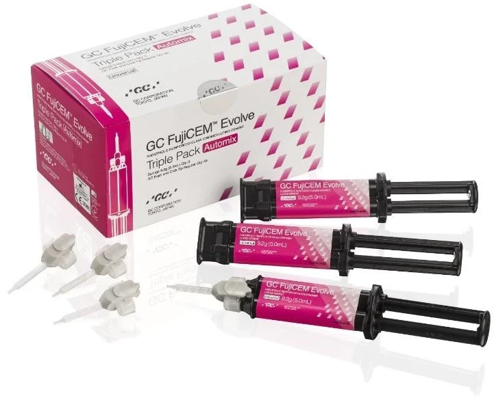 FujiCEM Evolve, Automix, 3 Spritzen à 9,2 g