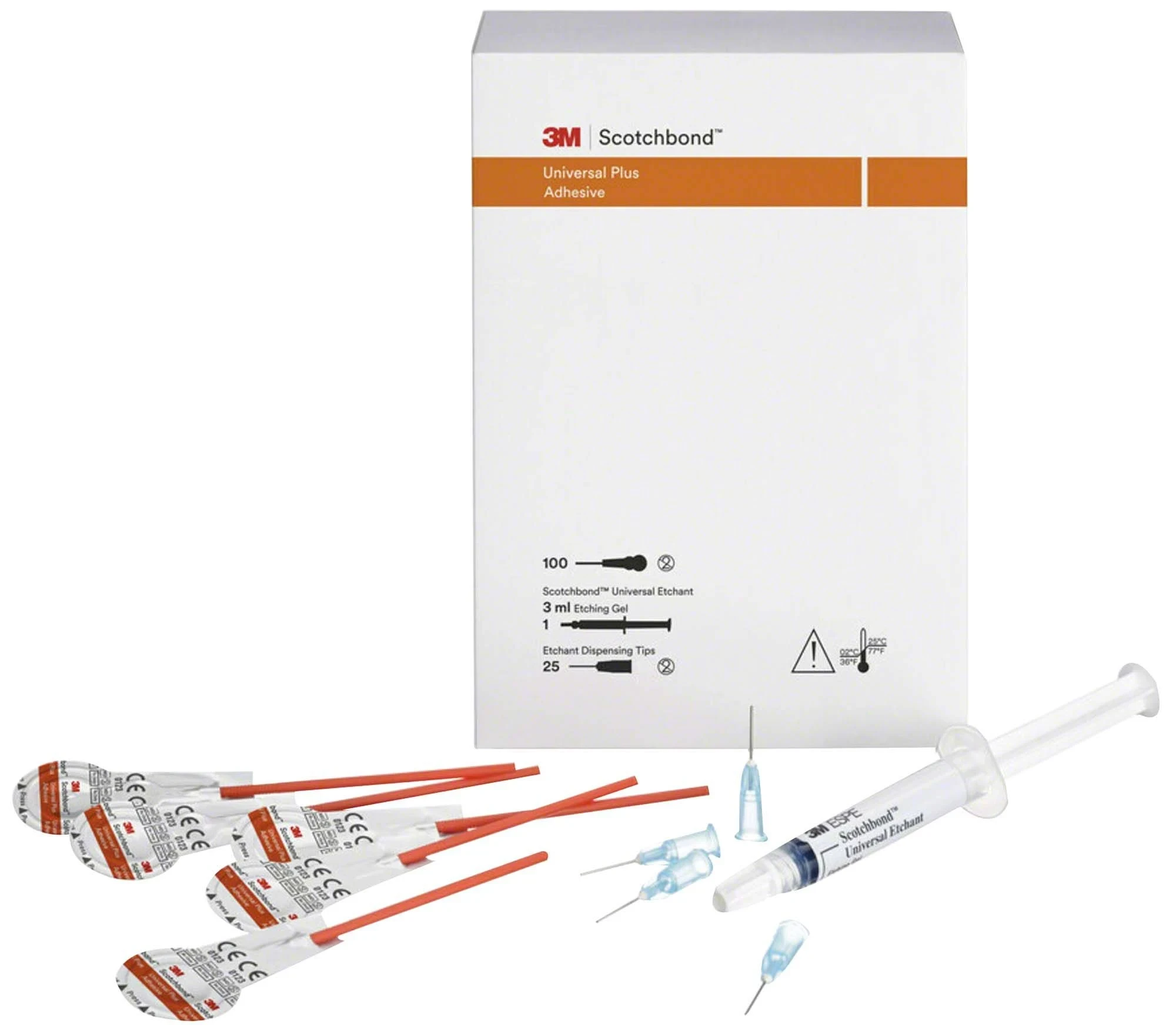 Scotchbond Universal Plus, Adhäsiv, Single-Use 100 L-Pop, Packung à 1 Set