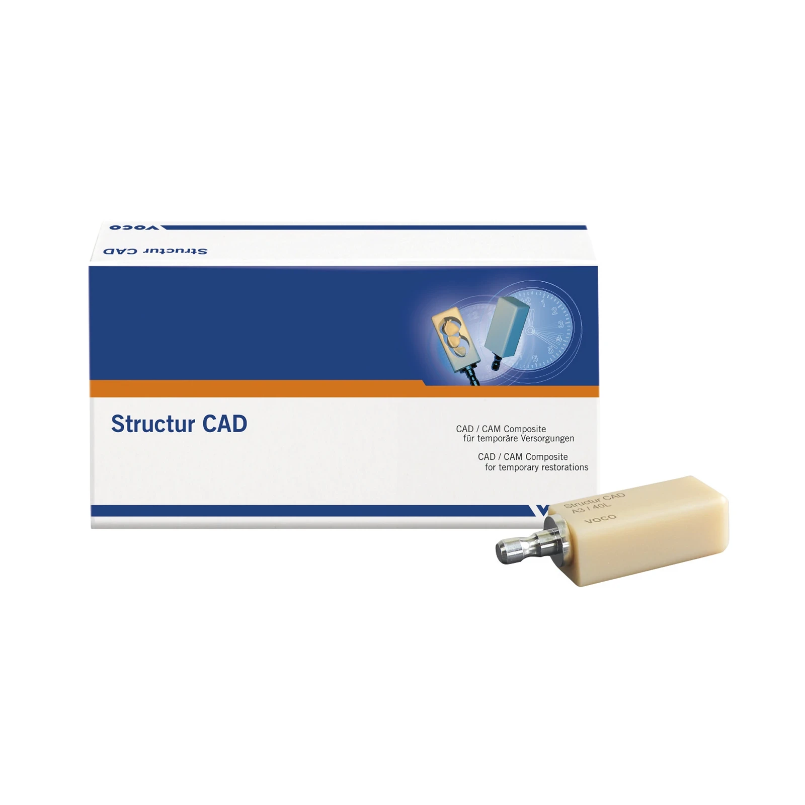 Structur CAD Block 40L A2, 5 Stück