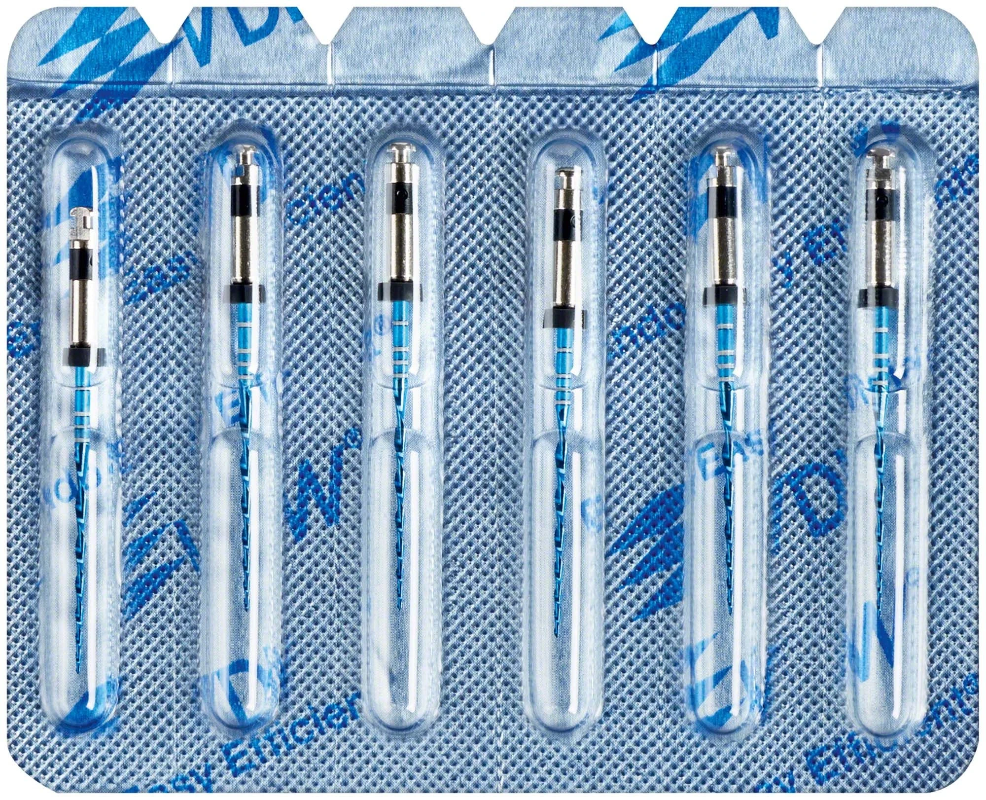 Reciproc blue Feilen, 25 mm, ISO R40, schwarz, Blister à 6 Stück