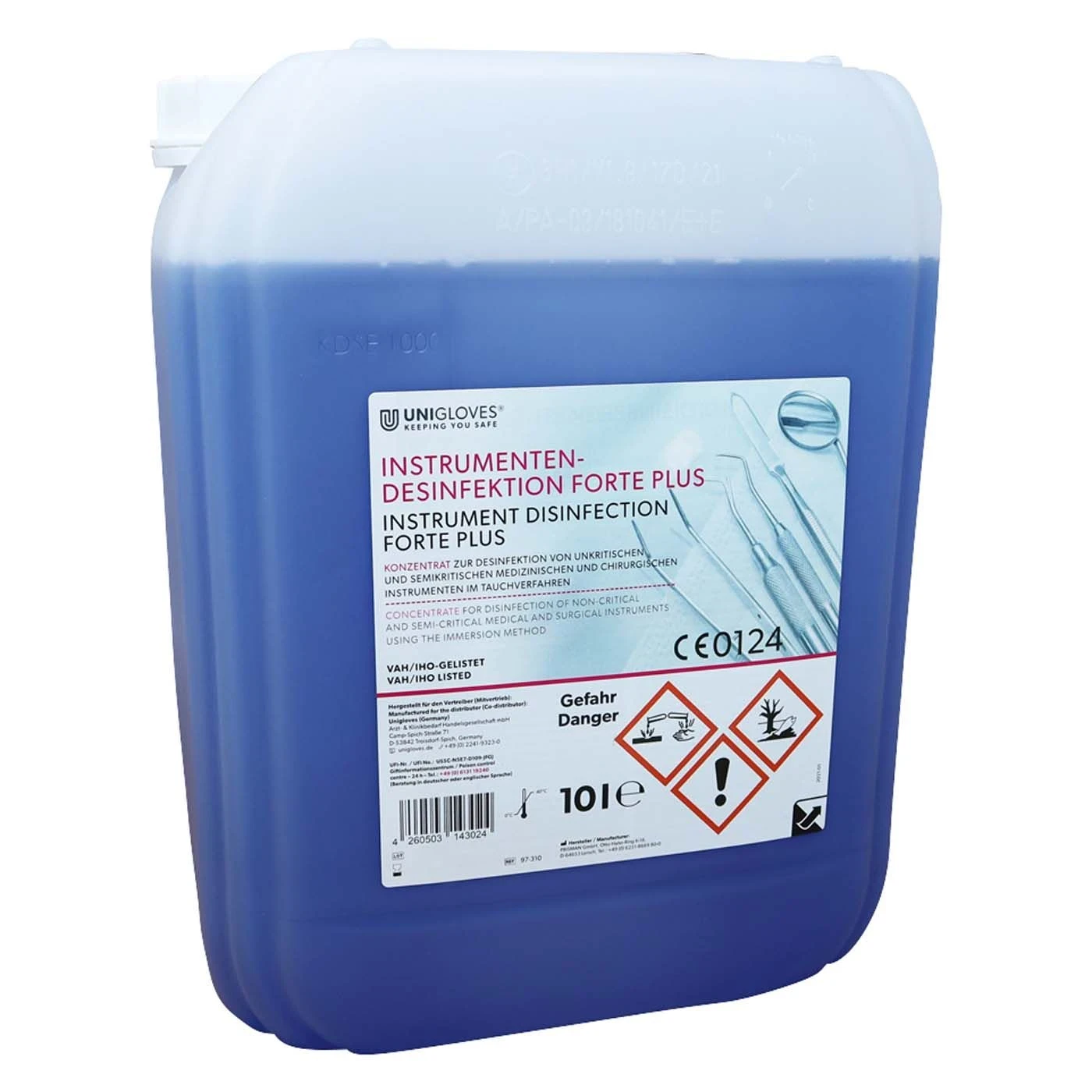 Instrumentendesinfektion Forte Plus, Kanister à 10 Liter