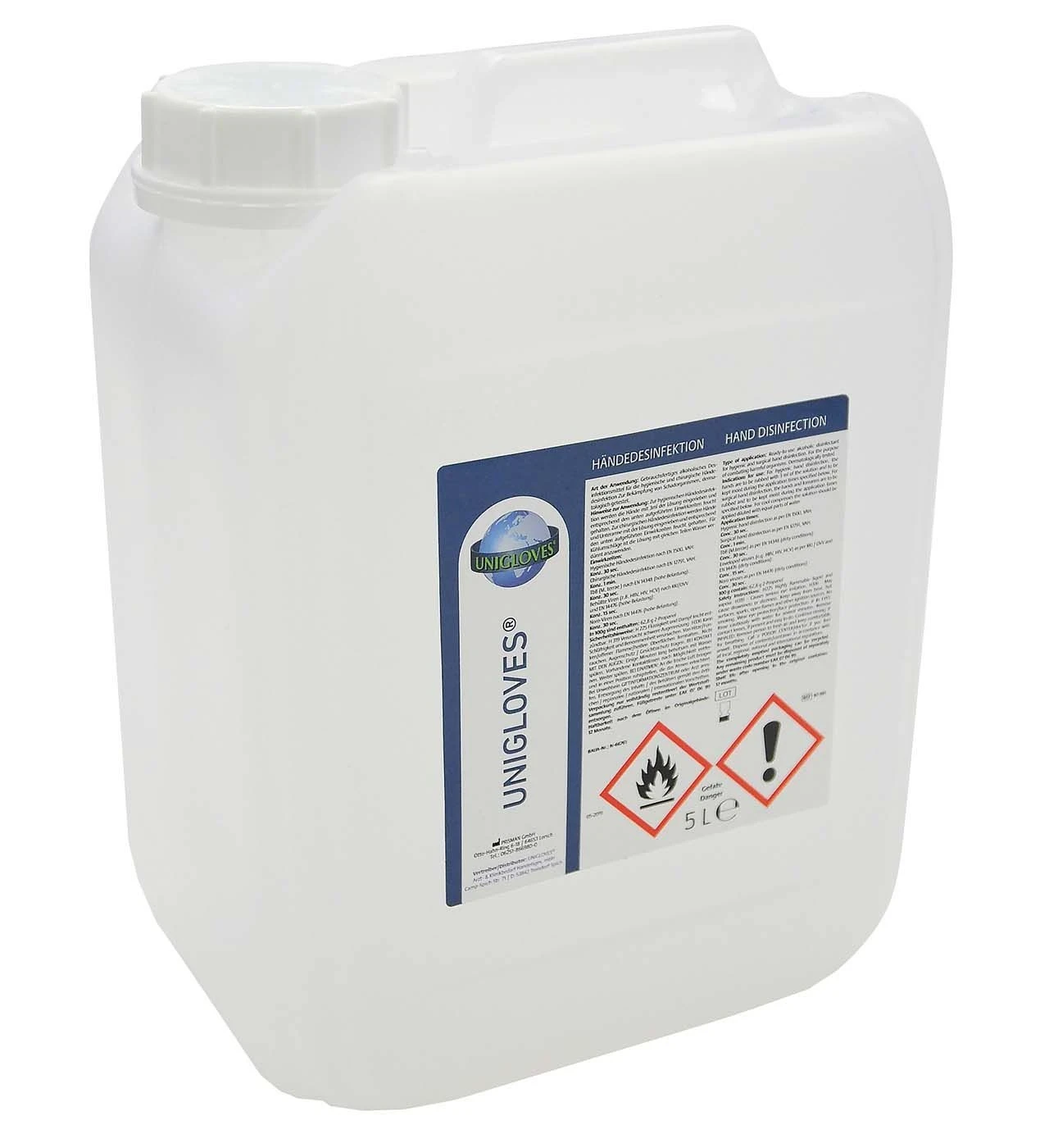 Händedesinfektion, Kanister à 5 Liter