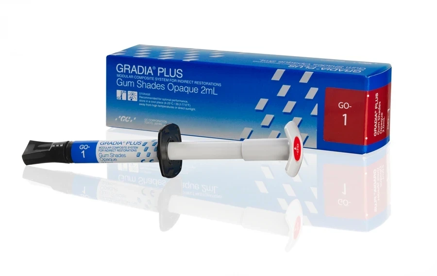 Gradia Plus, Kunststofftechnik, Opaker, Farbe OA, Spritze 1 x 2,0 ml