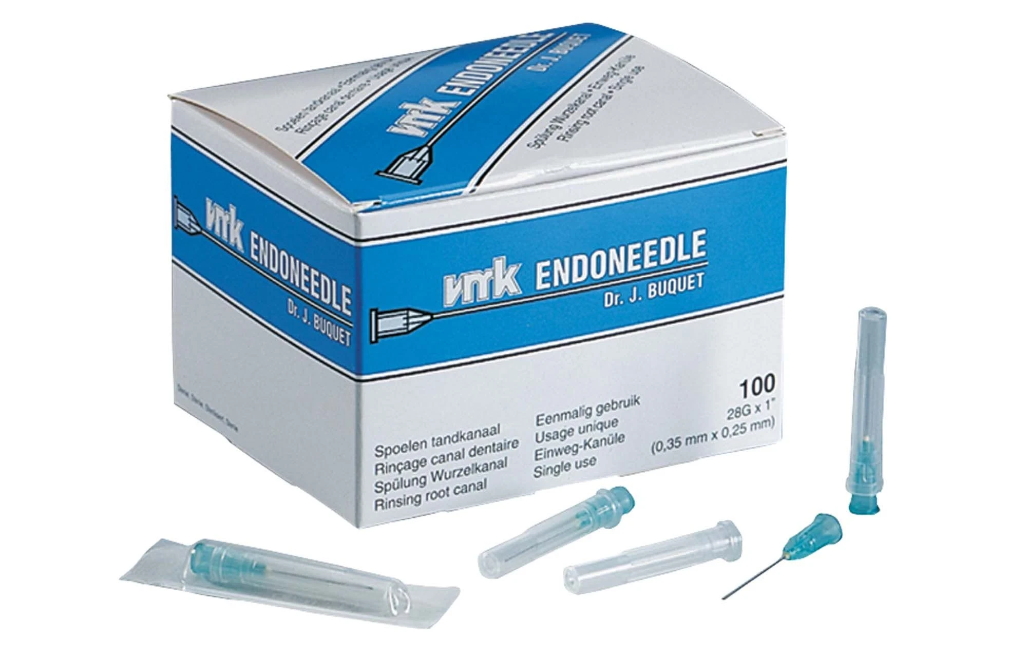 EndoNeedle, 0,36 × 25 mm, 28G, Packung à 100 Stück
