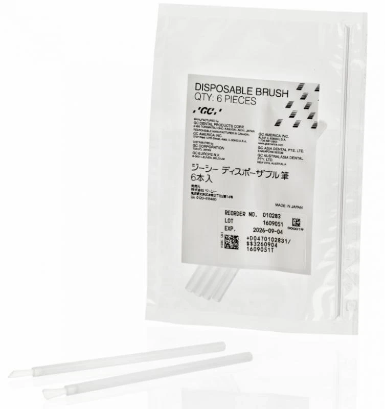 GC RELINE II Zubehör Packung. 6 Pinsel