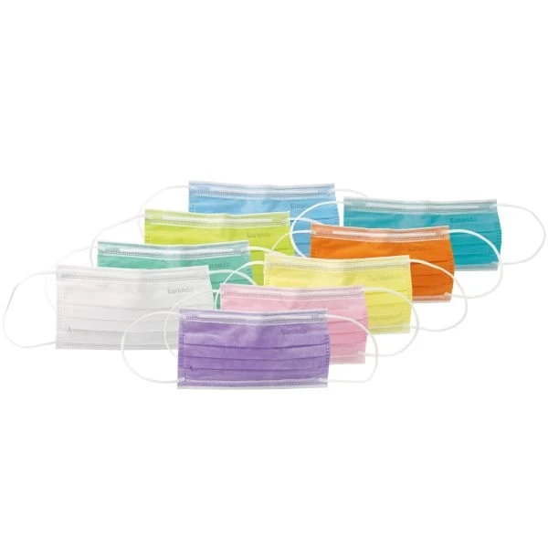 Mundschutz Monoart Pro 4 Perfect Fit, 50 St./Pck., Typ IIR 4-lagig, lagunablau, 1 Packung à 50 Stück