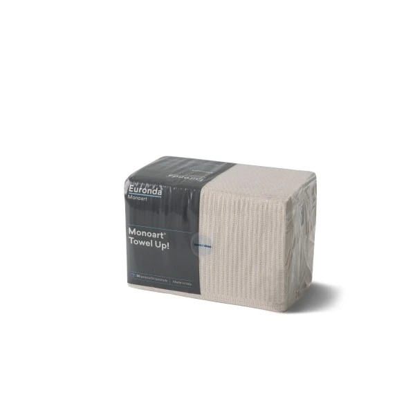 Monoart Patientenservietten Towel UP, 33 × 45 cm, natura, 10 Packungen à 50 Stück