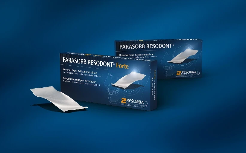 Resodont Membrane, Kollagenmembran,  25 × 22 mm, Packung à 1 Stück