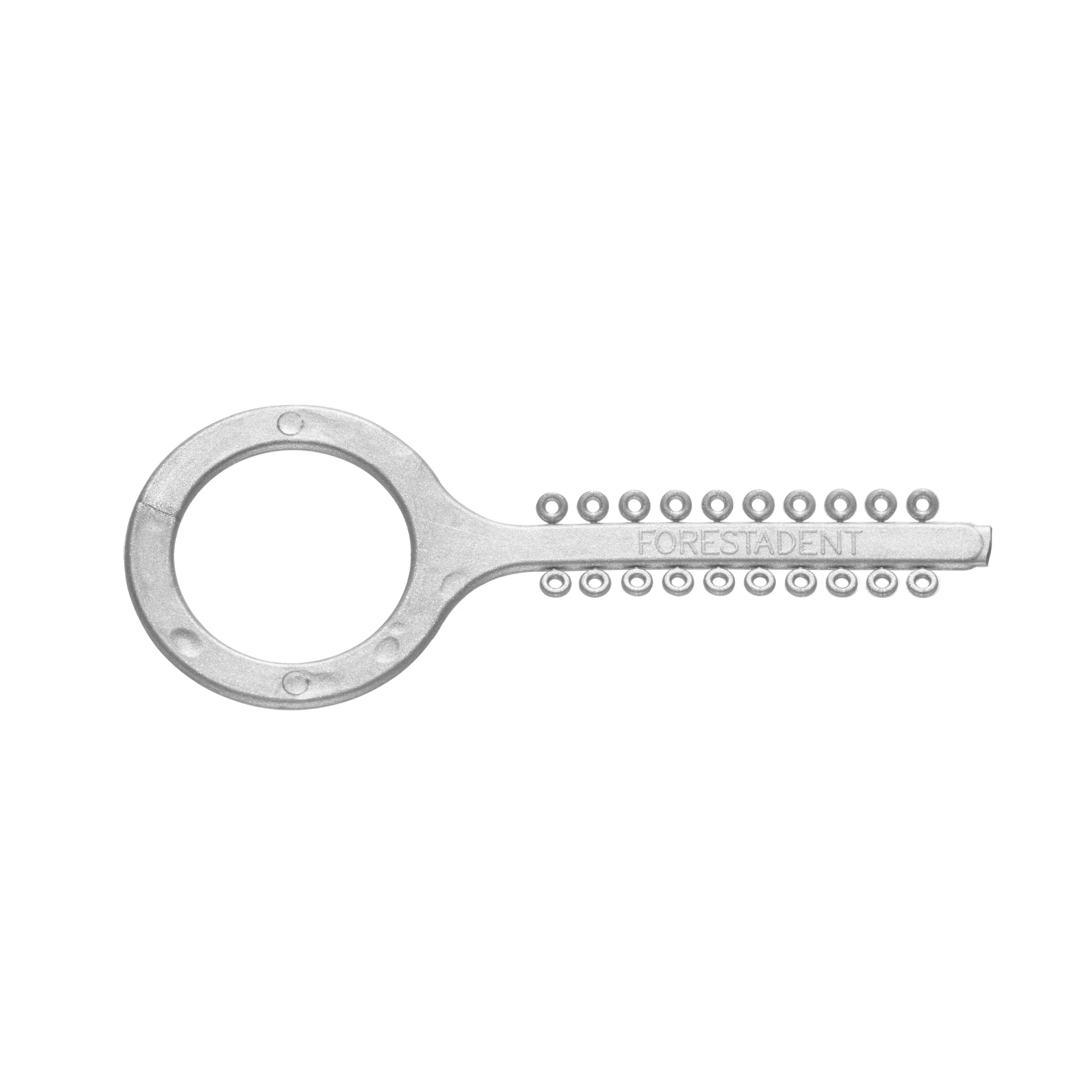 Happy-Elastics auf Spender silber, 1.000 Stück