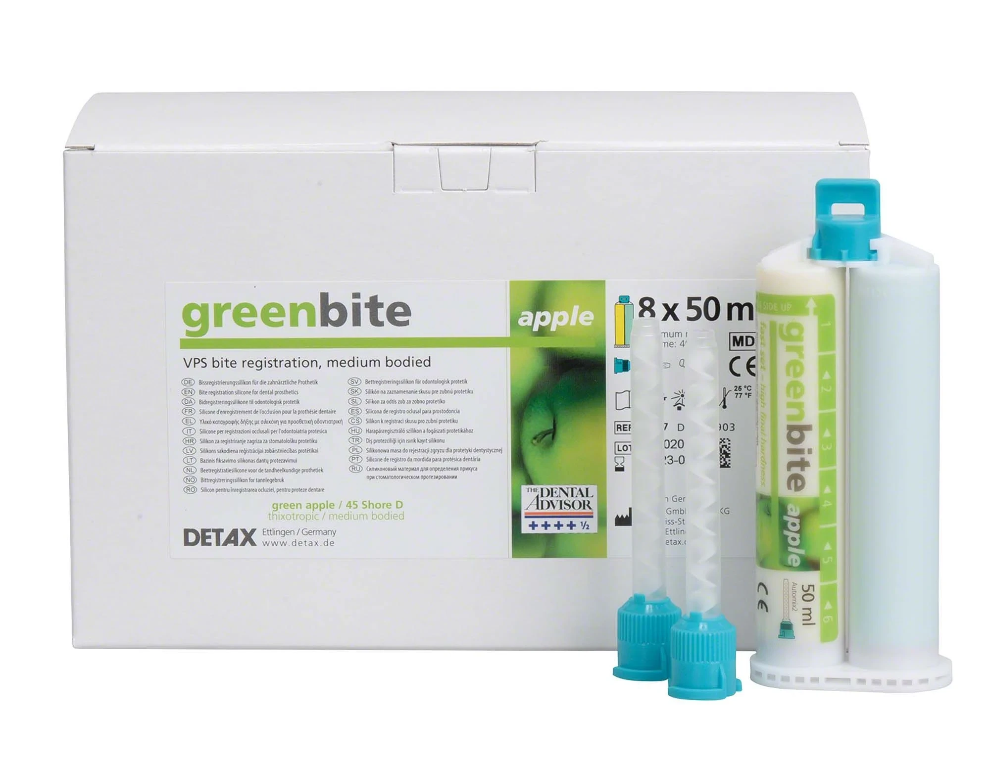 Greenbite apple, 8 Doppelkartuschen à 50 ml