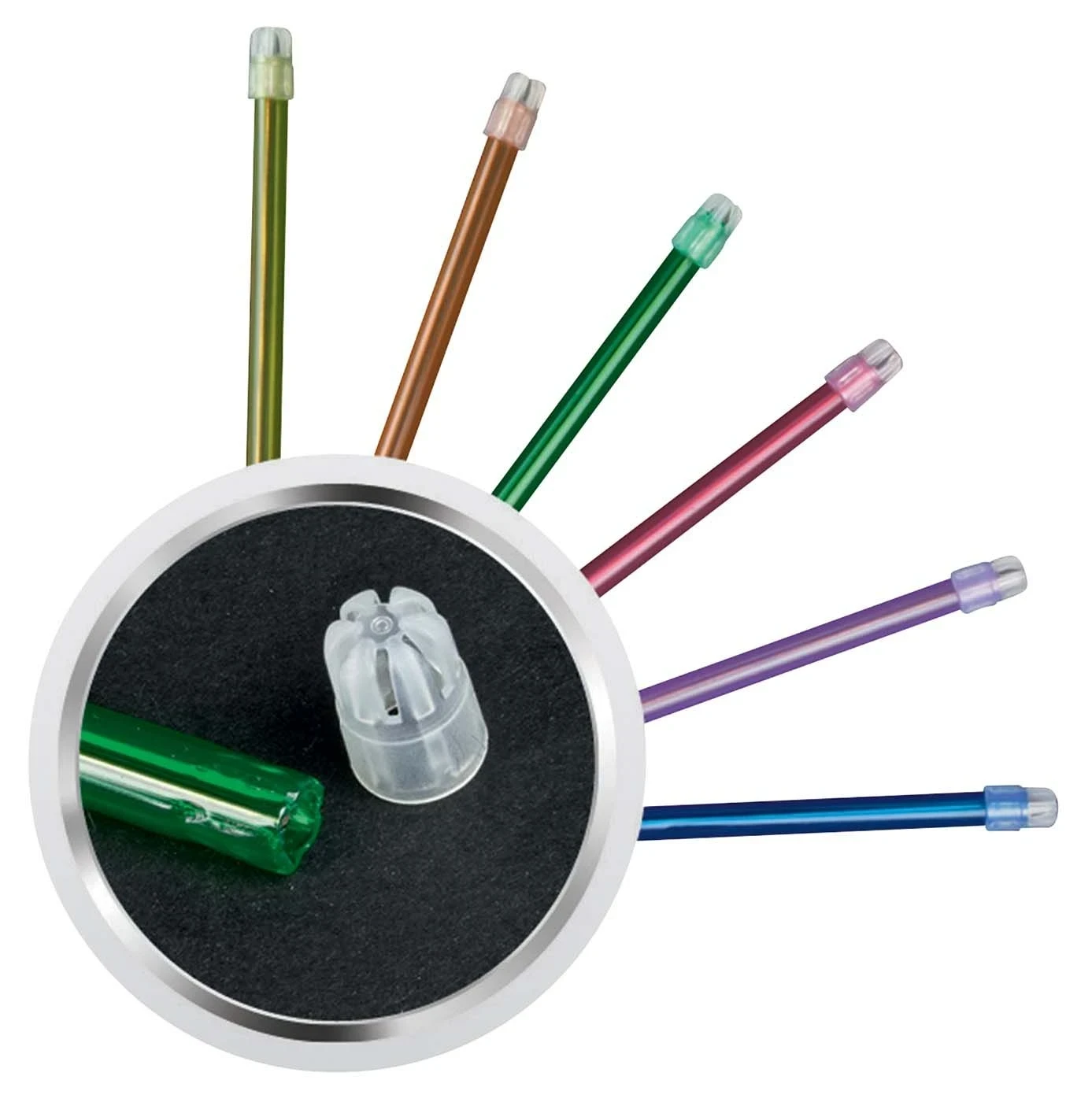 Monoart Speichelsauger 12,5cm mix, lose Kappe 1200 Stück