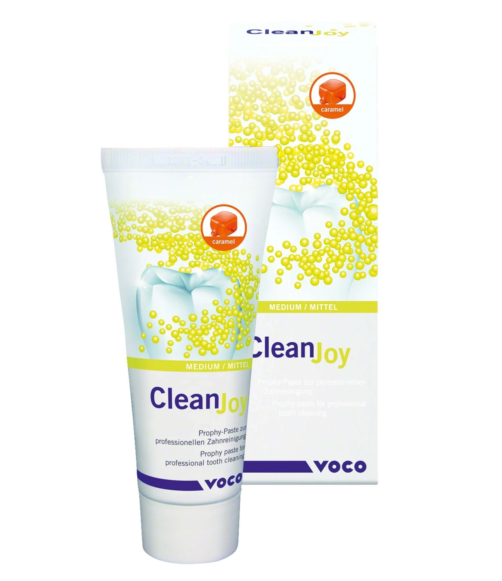 CleanJoy Polierpaste, Caramel, mittel, gelb, Tube à 100 g
