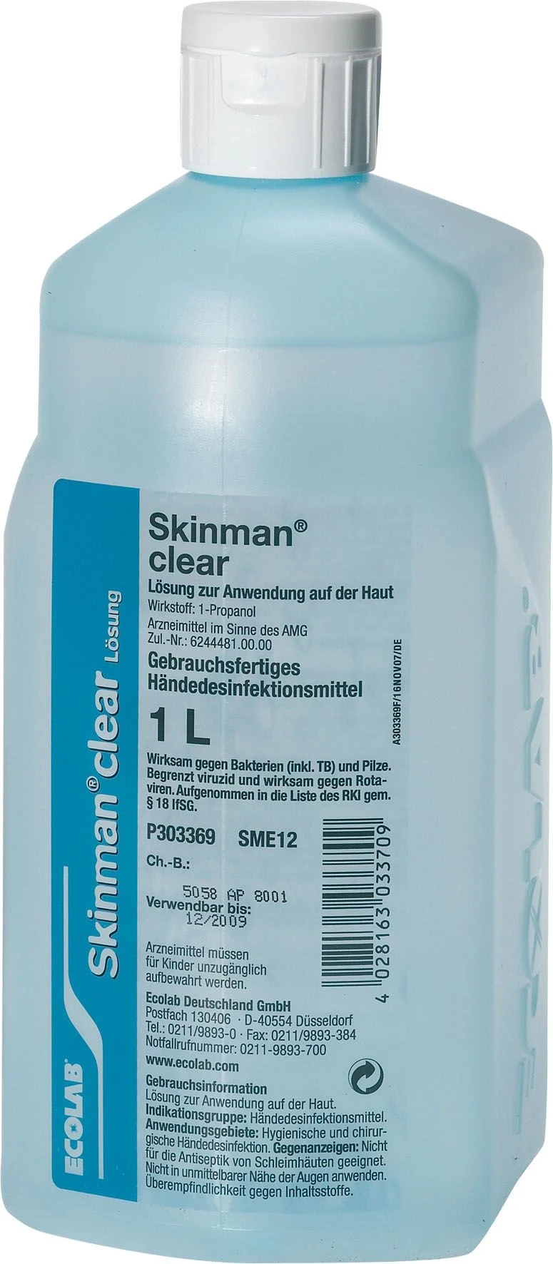 Skinman clear, Flasche 1 Liter