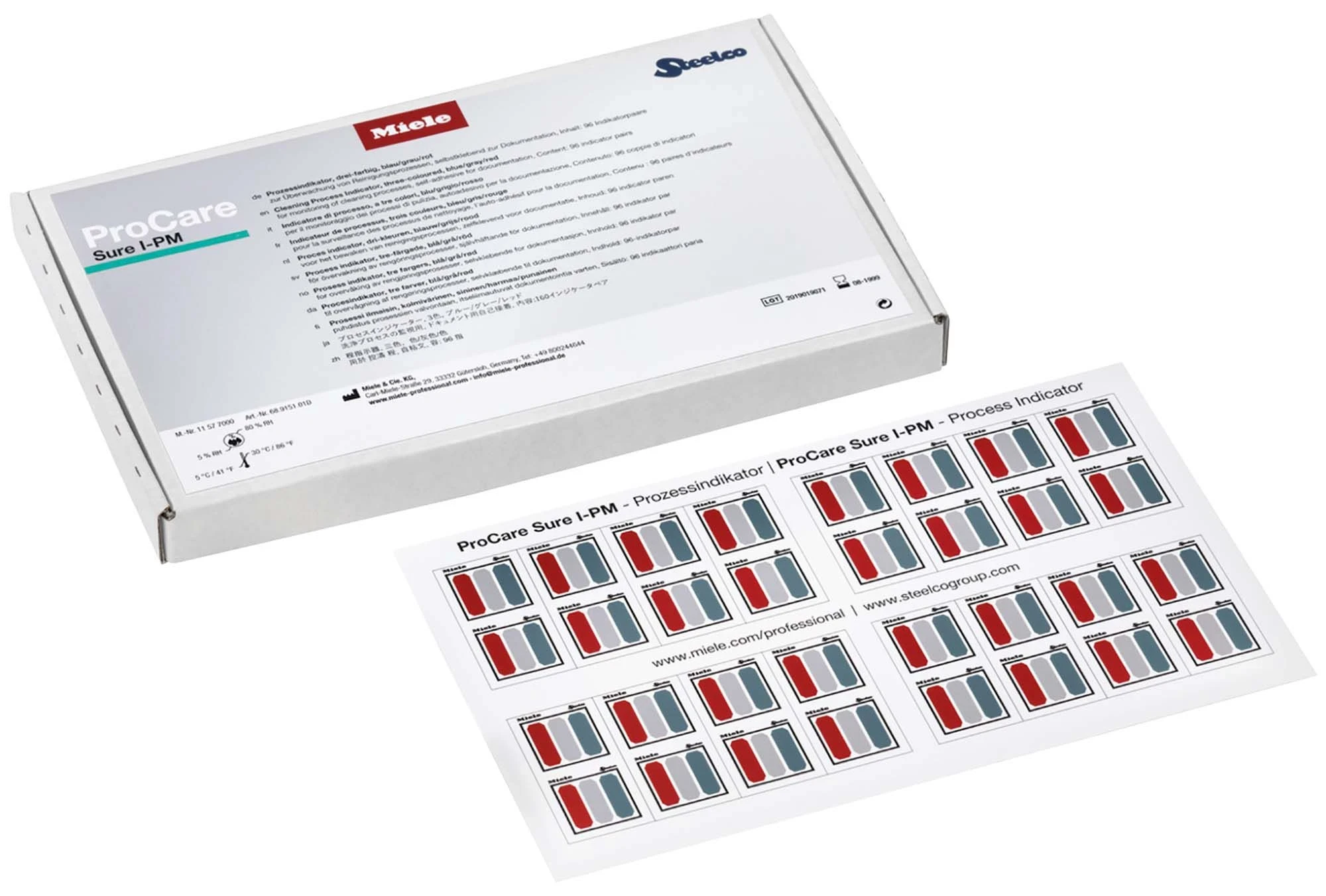 ProCare Sure I-PM, Indikatorbögen, Packung à 192 Stück