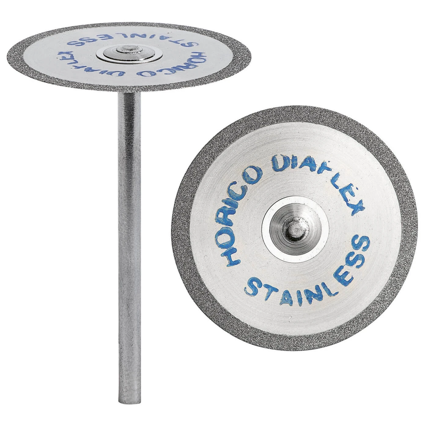 HORICO DIAFLEX Diamantscheibe, Gipstrennscheibe für Sägeschnittmodelle, C-Feinkorn, Doppelseitig, Typ Diamantscheibe, Figur H340C, Form 340, Stärke 0,2 mm, ISO 240