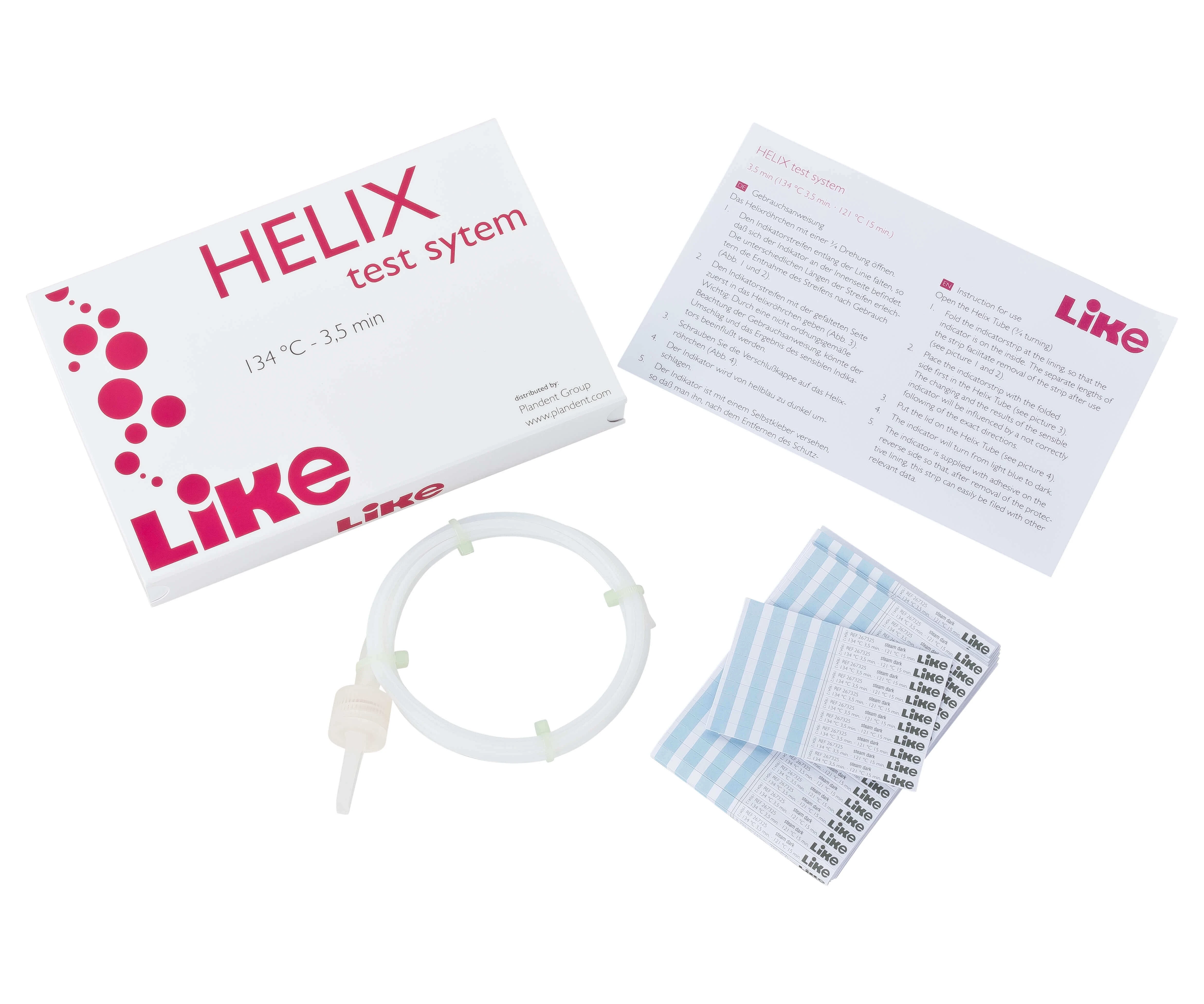 Helix Test System, Packung à 250 Stück