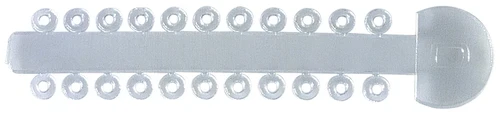 Dentalastics Personal Ligaturenringe, transparent, 990 Stück