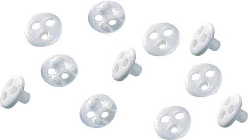 Steckbare Retentionsknöpfe für O-Tray Abformlöffel, 100 Stück