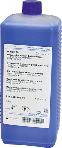 rema Sil Silikon-Dubliermasse, Komponente B, blau, 1 kg