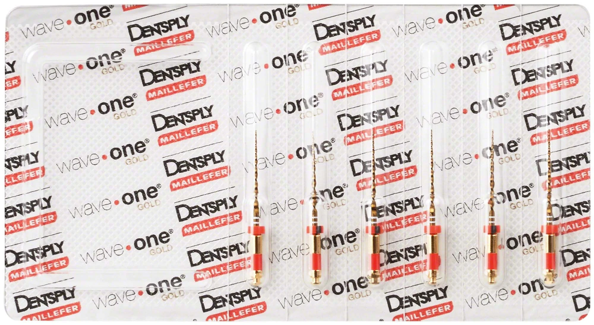 WaveOne Gold, Feilen Primary, 21 mm, ISO 025, Taper.07, rot, Blister à 6 Stück